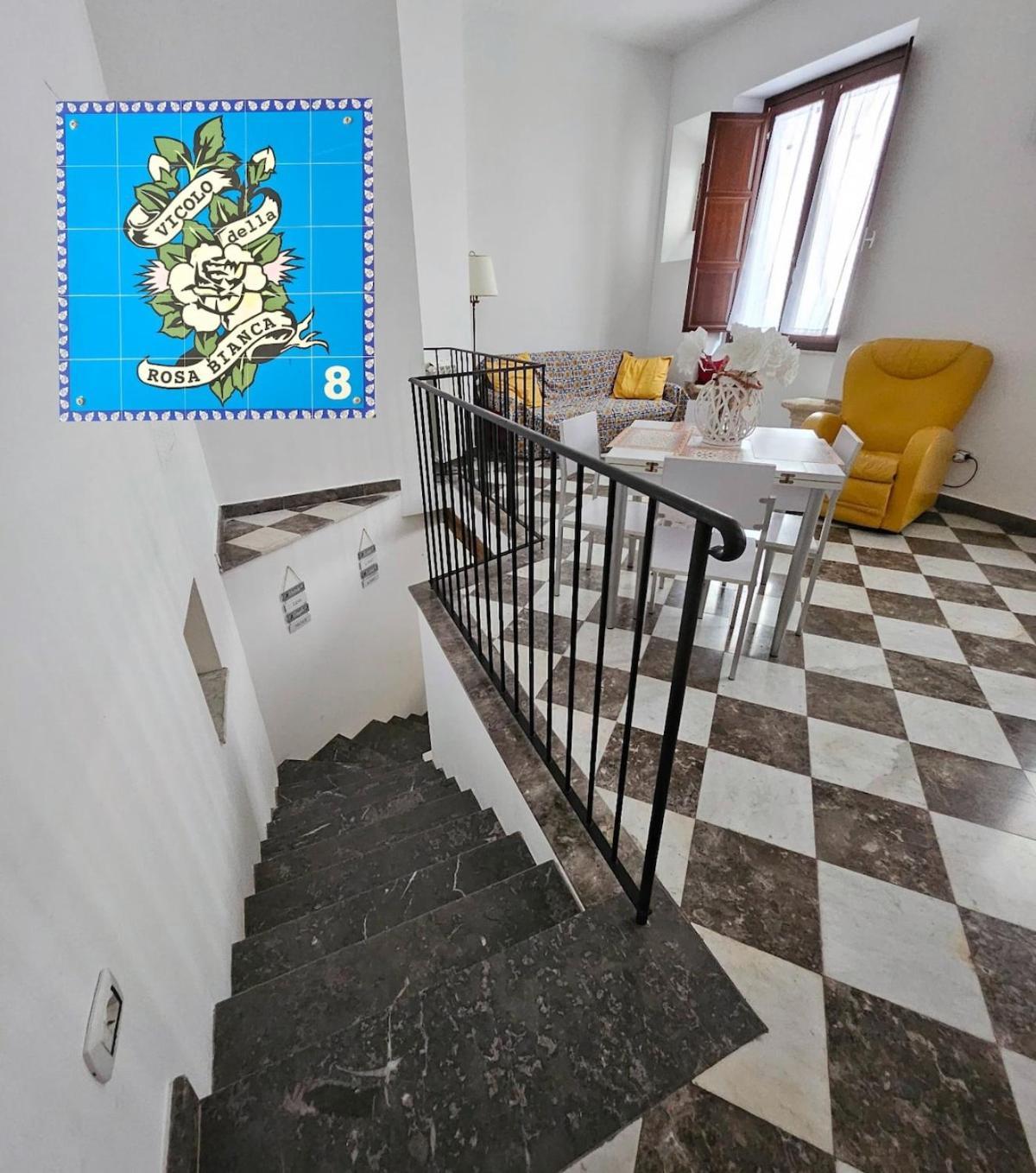 La Rosa Bianca Della Vucciria Villa Палермо Екстериор снимка